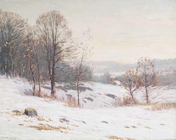 Connecticut Hills by Leonard Ochtman, 1912