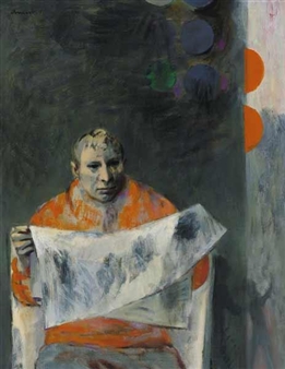 Man in Orange - Bernard Arnest