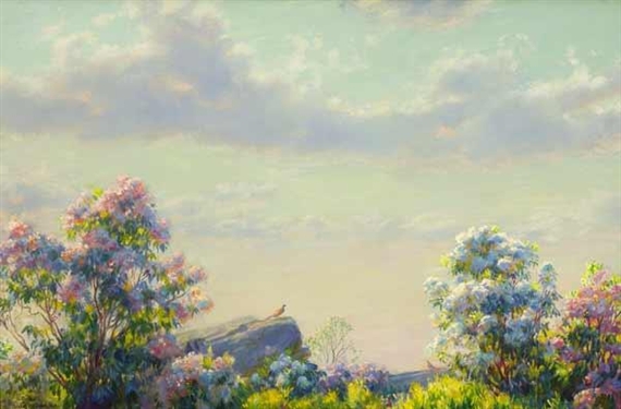 The Rivals by Charles Courtney Curran, Circa 1930-1935