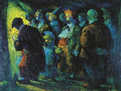 Waiting for their Cue by Iver Rose