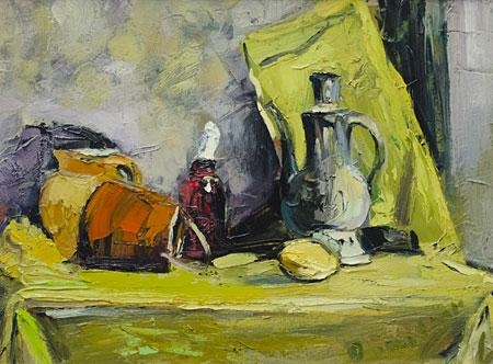 Still life with jugs by Branko Dimitrov
