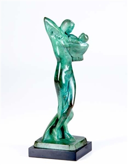 Untitled (Mother, Child and Goose) - Antonio de Filippo