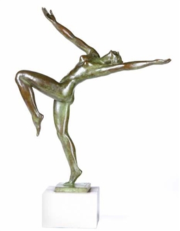 Untitled (Nude Dancer) - Clemente Spampinato
