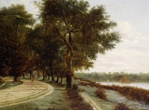 'The Banks of the Orwell' by Christopher Mark Maskell