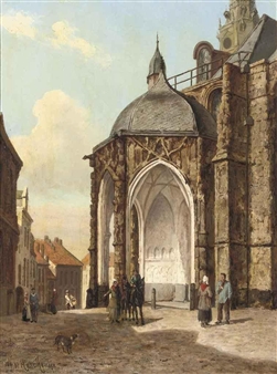 South portal of the St. Stephanus Church, Nijmegen - Willem de Haas Hemken