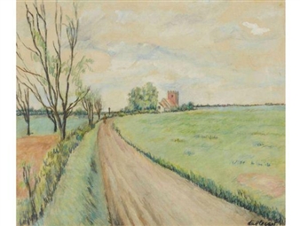 An English Landscape - Enslin Hercules du Plessis