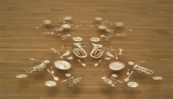 Cornelia Parker: Rorschach (Accidental III) - D'Amelio Terras