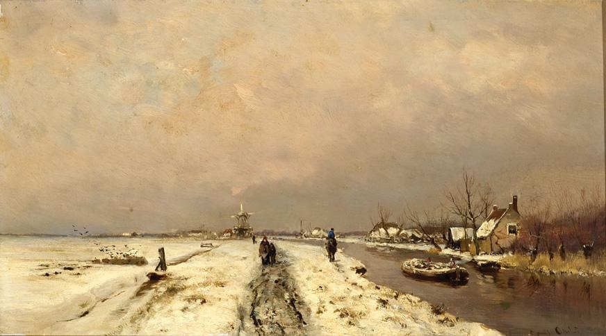 Apol Louis | Winterlandscape | MutualArt