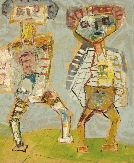 Han Veneman | 'Two strange men' | MutualArt