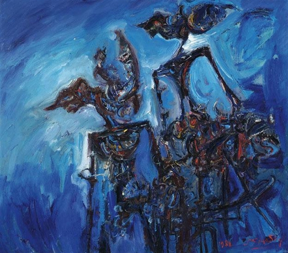 Wayang-dolls by Sri Hadhy, 1982