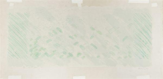 2 works: Bel - Air by William Tillyer, 1975