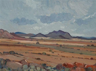 A DESOLATE LANDSCAPE - Piet van Heerden