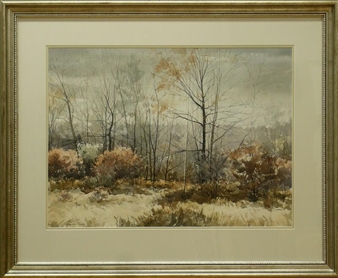 AUTUMN WOODLAND SCENE - C. Graydon Mayer