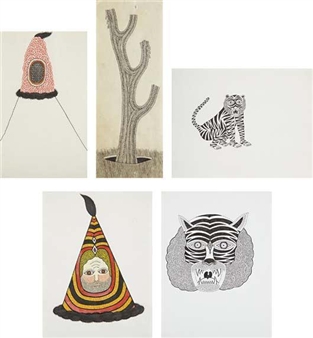 5 Works: Untitled - Matt Leines