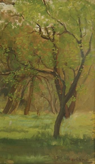 View Through the Trees by Jean Parker Sutherland