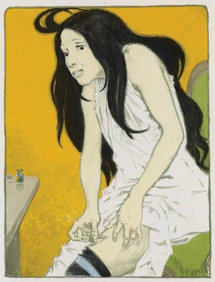 Morphinomane by Eugène Grasset, 1897