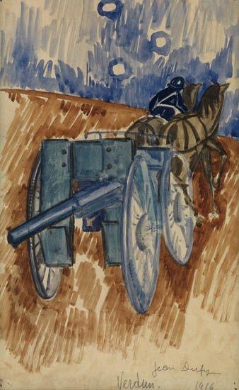 Verdun by Jean Dufy, 1916