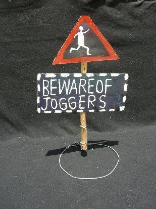 BEWARE OF JOGGERS - Fanoi Mkize