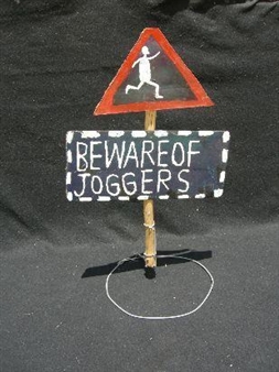 BEWARE OF JOGGERS - Fanoi Mkize