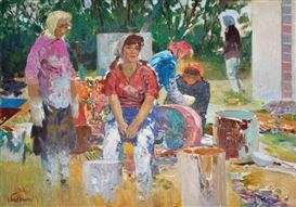 'Soviet' Art Deviates From Social Realism 