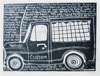 THE FORD 250 - John Ndevasia Muafangejo