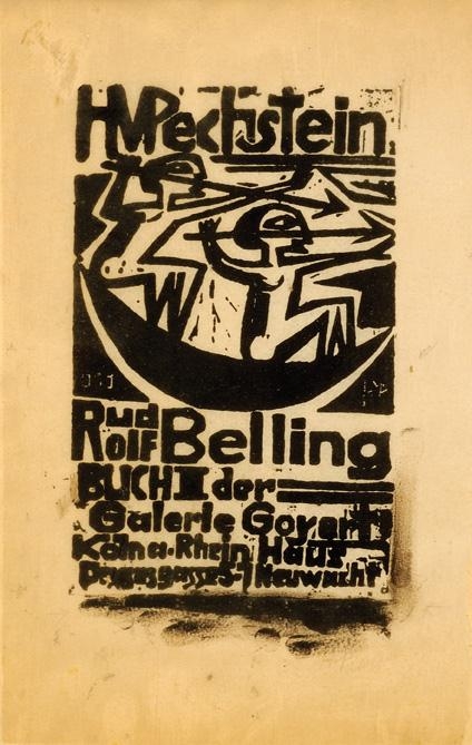 Max Pechstein | Poster of the exhibition Max Pechstein and Rudolf ...