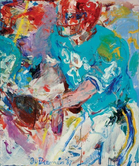 Artwork by Jan van Diemen, Composition, Made of Oil on canvas