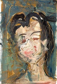 HEAD WITH DARK GREEN - Joshua Sex