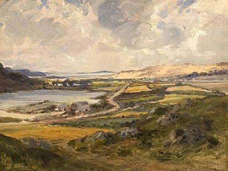 Artwork by Theodore James Gracey, IRISH LANDSCAPE, Made of Oil on Board