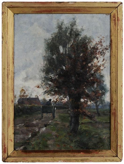 Wagon on a Road by John Reid Murray