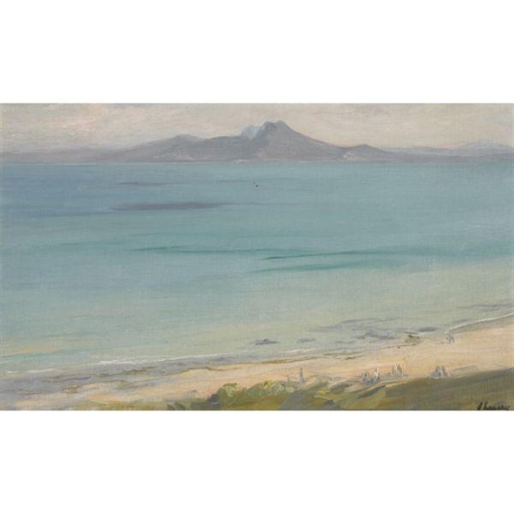 Evening, The Bay of Tunis by John Lavery, 1919