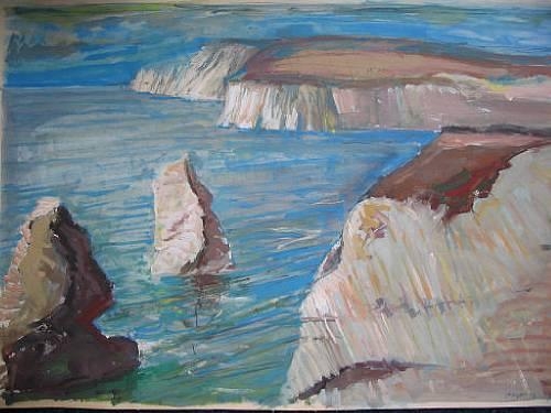 A rocky headland, and 5 more works