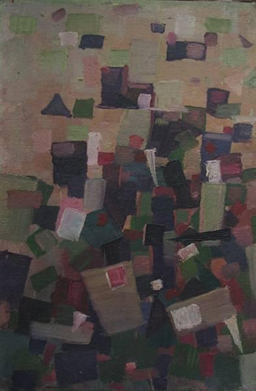 Abstract shapes, and 5 more works by John Edward Croney