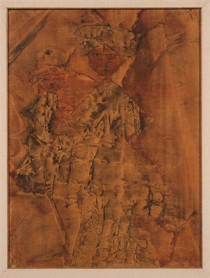 Abstract (Woman's Head and Bust) by Mirko Basaldella, 1962