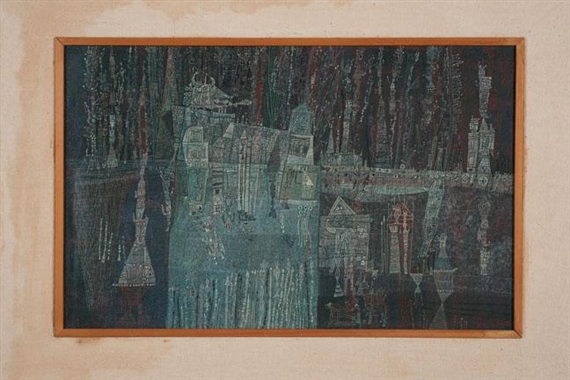 Lion In The Forest by Ynez Johnston, 1952