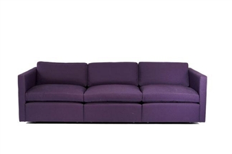 Pair of blue sofas (2) - Charles Pfister