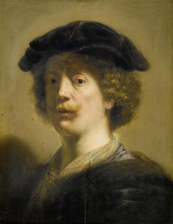 Jacques des Rousseaux | Self portrait with imaginary costume (1635 ...
