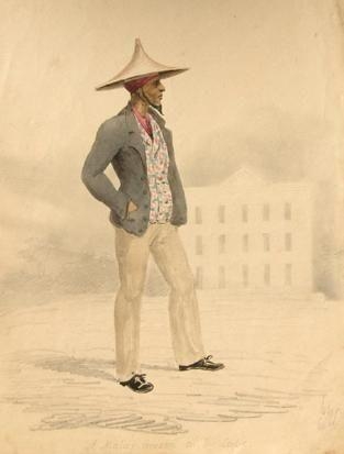A MALAY GROOM AT THE CAPE by J. W.