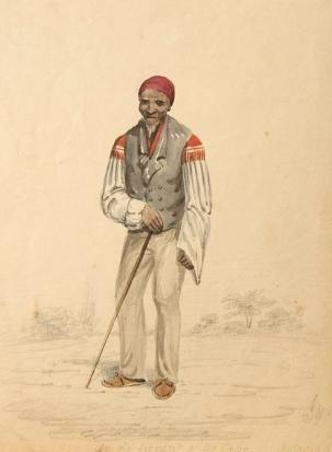 AN OLD SERVANT AT THE CAPE, MALAY by J. W.