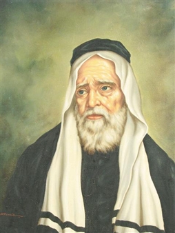 Portrait of a Rabbi - Gyorgy Szennik