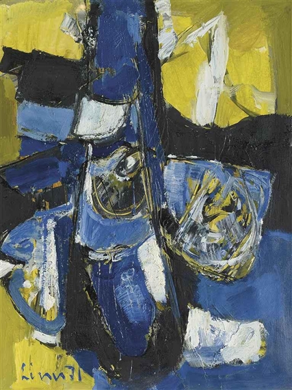 Abstraktion by Carl Walter Liner, 1971