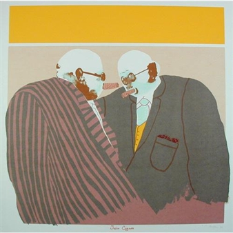 Three Artists at The Caversham Press: Deborah Bell, Robert Hodgins and William Kentridge  - Boston University Art Gallery