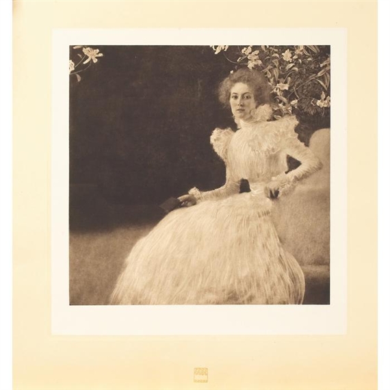 Gustav Klimt | Portrait of Sonja Knips | MutualArt