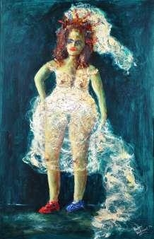 “The Pregnant Bride” by Charles Edward Hopgood, 1972