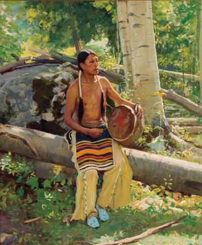 Song of the Yellow Flower by Bert Phillips