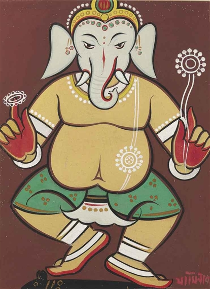 Untitled (Dancing Ganesha)