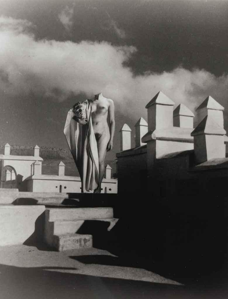 Artwork by Pierre Boucher, Nu à Tellouet Télouet, Maroc, Made of gelatin silver print