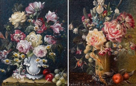 Pair “Still Life I & II” by Robert Bruce Cox
