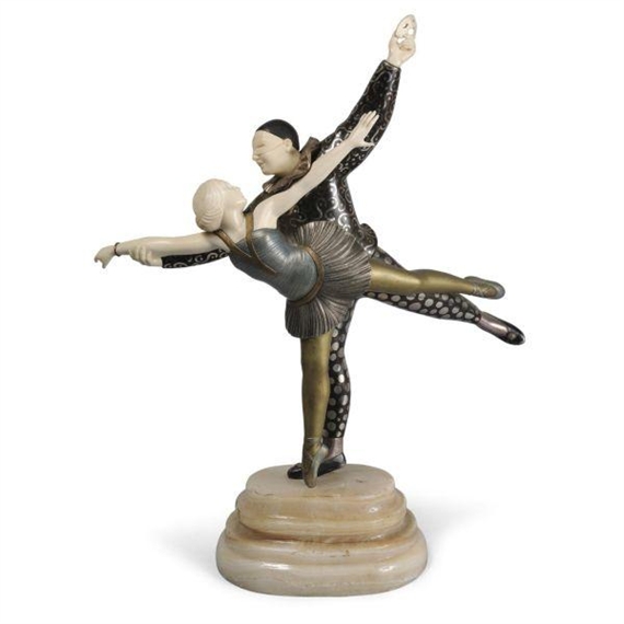 PIERROT AND COLUMBINE - Alex Kelety