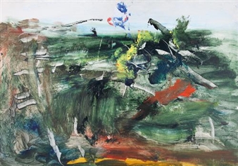 Paesaggio al Forte - Ernesto Treccani